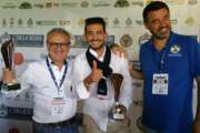 FRANCESCO E GIUSEPPE DI PIETRA SU FIAT 508 DAVANTI A TUTTI ALLA TARGA AC BOLOGNA