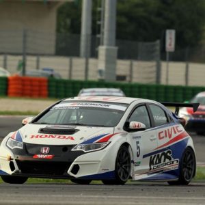 MISANO, GARA 1. ROBERTO COLCIAGO (HONDA) VINCE GARA 1 NEL SECONDO ROUND DI CAMPIONATO ITALIANO TURISMO.