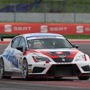MISANO, GARA 2. ALBERTO VIBERTI (SEAT) SIGLA LA PRIMA VITTORIA STAGIONALE NEL SECONDO ROUND DI CAMPIONATO ITALIANO TURISMO.