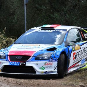 49°RALLY DEL SALENTO.MARCO SIGNOR SU FORD FOCUS WRC CHIUDE AL COMANDO