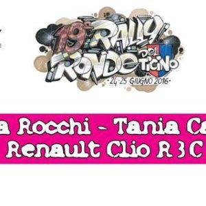 SILVIA ROCCHI E TANIA CANTON AL VIA DEL 19° RALLY RONDE DEL TICINO
