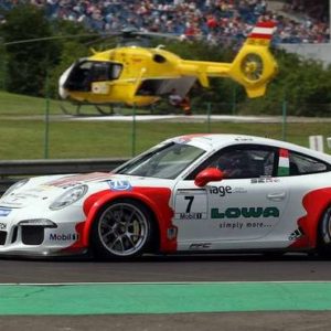 A Budapest seconda fila per Matteo Cairoli nel quinto appuntamento della Porsche Mobil 1 Supercup