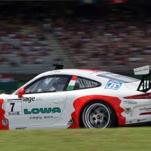 Matteo Cairoli in prima fila a Hockenheim nel sesto round della Porsche Mobil 1 Supercup