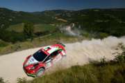 GIANDOMENICO BASSO E LORENZO GRANAI, FORD FIESTA R5 AL COMANDO DELLA PRIMA TAPPA DEL 44 SAN MARINO RALLY