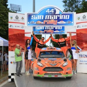 CAMPEDELLI SUL PODIO ANCHE AL SAN MARINO RALLY