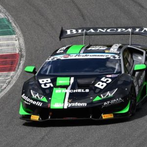 POLE DI SPINELLI E DESIDERI (LAMBORGHINI HURACAN -ANTONELLI MOTORSPORT) NELLA SUPER GT CUP