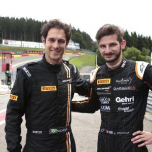 Fontana e Senna con McLaren GT alla 24 Ore di Spa