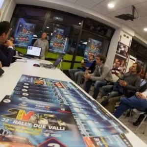 GIOVEDÌ 4 AGOSTO 2016 LA PRESENTAZIONE TECNICA DEL RALLY DUE VALLI 2016