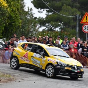 KEVIN GILARDONI AL RALLY DEL FRIULI VENEZIA GIULIA SU CLIO R3T