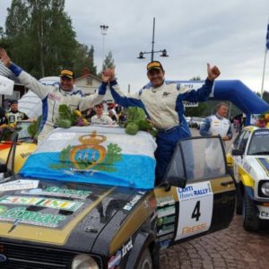 GIULIANO CALZOLARI E SILVIO STEFANELLI  CONQUISTANO LA FINLANDIA
