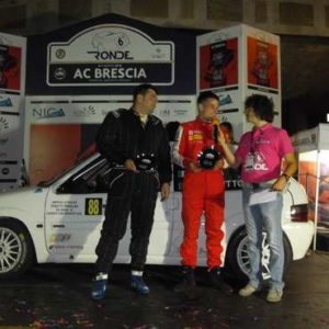 La scuderia Abs Sport sul podio nella Ronde Aci Brescia, con Nava e Brunito vincitori della classe A6