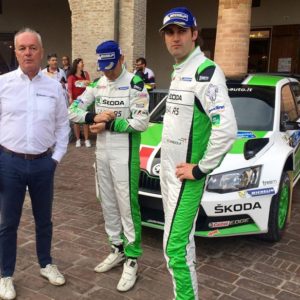FRANCO CUNICO CON SKODA ITALIA MOTORSPORT