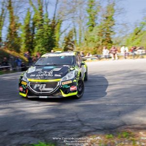 MICHELE TASSONE ED ALICE DE MARCO TORNANO IN GARA AL RALLY DEL FRIULI