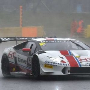 E’ PODIO PER LORENZO VEGLIA A SPA: IL TORINESE SECONDO IN GARA 2 NELLA “PRO-AM”