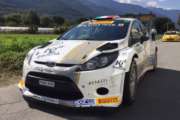 DAVIDE MEDICI E L'A-STYLE TEAM AI PIEDI DEL PODIO AL RALLY COPPA VALTELLINA