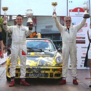 MAURIZIO ROSSI E RICCARDO IMERITO CAMPIONI ITALIANI RALLY AUTO STORICHE