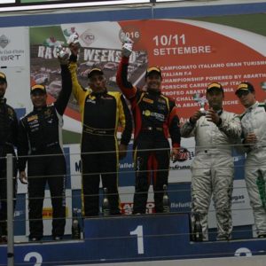 ZANARDINI-SAUTO (FERRARI 458 ITALIA), FINALMENTE LA VITTORIA NELLA CLASSE GT CUP