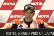 Il pilota HRC vince a Motegi ed è campione per la terza volta nella classe regina. Sono cinque corone iridate.