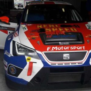 Alessandra Brena a Monza con la Seat Leon