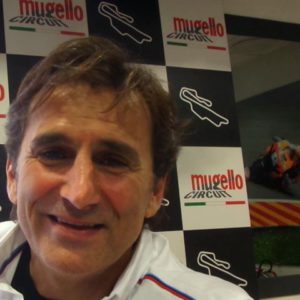 DA ALEX ZANARDI GLI SPECIALI AUGURI A ROBERTO COLCIAGO, NEO-CAMPIONE ITALIANO TURISMO TCR.