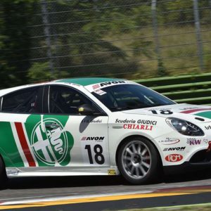 GIANNI GIUDICI, È CON LA GIULIETTA IL RIENTRO TRICOLORE A MONZA PER L'ULTIMO ROUND DEL CAMPIONATO ITALIANO TURISMO.