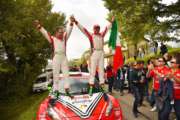 GIANDOMENICO BASSO E LORENZO GRANAI SONO CAMPIONI D'ITALIA RALLY 2016