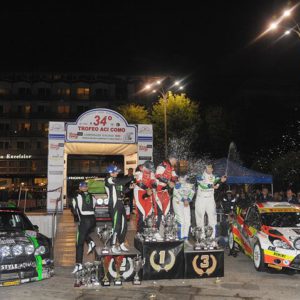 AL 35°TROFEO ACI COMO IN PALIO IL PRESTIGIOSO TITOLO DI CAMPIONE ITALIANO WRC 2016