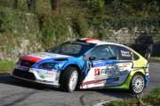 RALLY DI COMO. LA SECONDA PIESSE VEDE ANCORA SIGNOR IN TESTA. SECONDO PORRO.