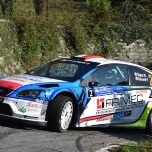 RALLY DI COMO. LA SECONDA PIESSE VEDE ANCORA SIGNOR IN TESTA. SECONDO PORRO.
