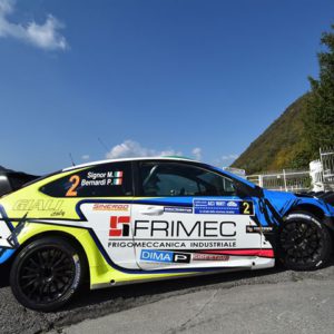 CON LA VITTORIA AL 35.RALLY TROFEO ACI COMO MARCO SIGNOR E PATRICK BERNARDI, SU FORD FOCUS WRC, SI AGGIUDICANO IL CAMPIONATO ITALIANO WRC 2016