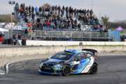 SIMONE MIELE FA MALE BASSA AL PAVIA RALLY CIRCUIT