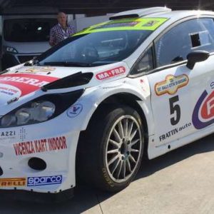 ANDREA DAL PONTE GAREGGERA’ ALLA RONDE DEL PALLADIO CON UNA FORD FIESTA DELL’A-STYLE TEAM