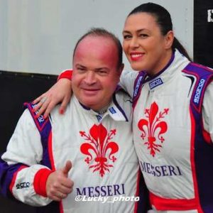 MAX BELTRAMI E SARA VENTURA AL VIA DEL MONZA RALLY SHOW 2016