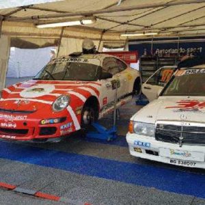 ORLANDO REDOLFI CON LA “R-GT” E ROSSI CON LA 190E 1 6V AL RALLY DI MONZA