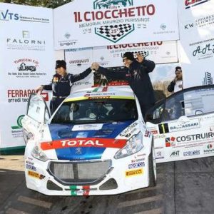 ANDREUCCI-ANDREUSSI (PEUGEOT 208 T16 R5) SI AGGIUDICANO IL 25° CIOCCHETTO RALLY EVENT