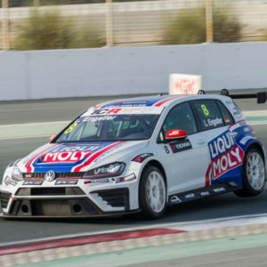 Luca Engstler claims first ever pole in TCR Middle East