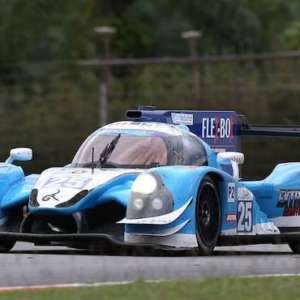 Andrea Roda al via della ELMS con Algarve