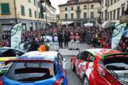 Apertura da Record per il Campionato Italiano Rally sulle strade del Ciocco