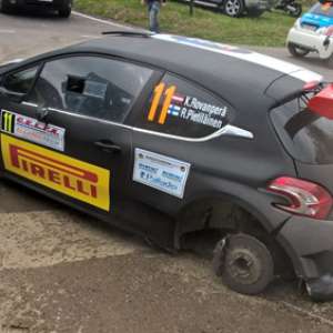 Rally del Ciocco Andreucci comanda.
