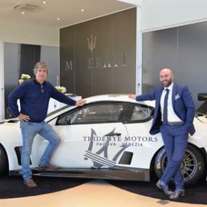 Una Maserati GT3 per le salite