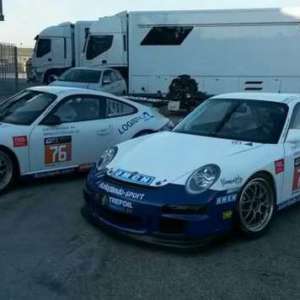 EUROPEAN GT4 NOTHERN SERIES AUTORLANDO SPORT SCHIERA DUE PORSCHE 911GT4