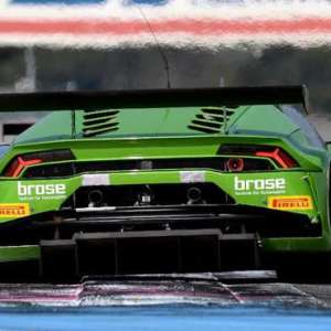 Andrea Caldarelli con Lamborghini Squadra Corse nel Blancpain GT Endurance Series Cup 2017