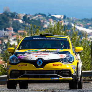 64° RALLYE SANREMO: GILARDONI VINCE LA SECONDA TAPPA DEL CLIO R3T