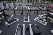 I test dei fleet manager sulla pista dell'Autodromo Nazionale Monza