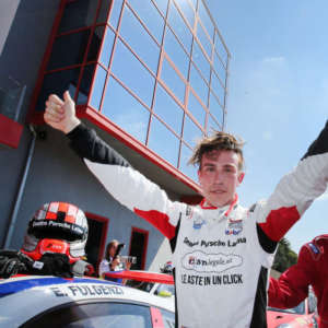 Carrera Cup Italia, Fulgenzi risponde a Pera in gara 2 del primo round della stagione a Imola