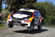 Massimiliano Tonso e Silvio Stefanelli al via del 24° Rally dell'Adriatico
