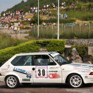 Matteo Luise al Rally Storico Campagnolo