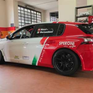 Adriano Bernazzani e Raimondo Ricci, insieme sulla 308 Racing Cup TCT di Autostar nel TCR Italy Touring Car Championship.