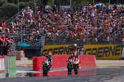 Davies tinge di rosso Imola