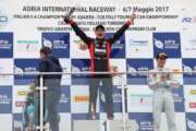Prima vittoria di Lorandi ad Adria nella F.4 Italia